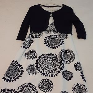 Jessica Howard dress with shrug